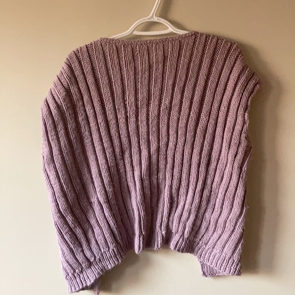 Purple knit vest - Picture 2 of 2